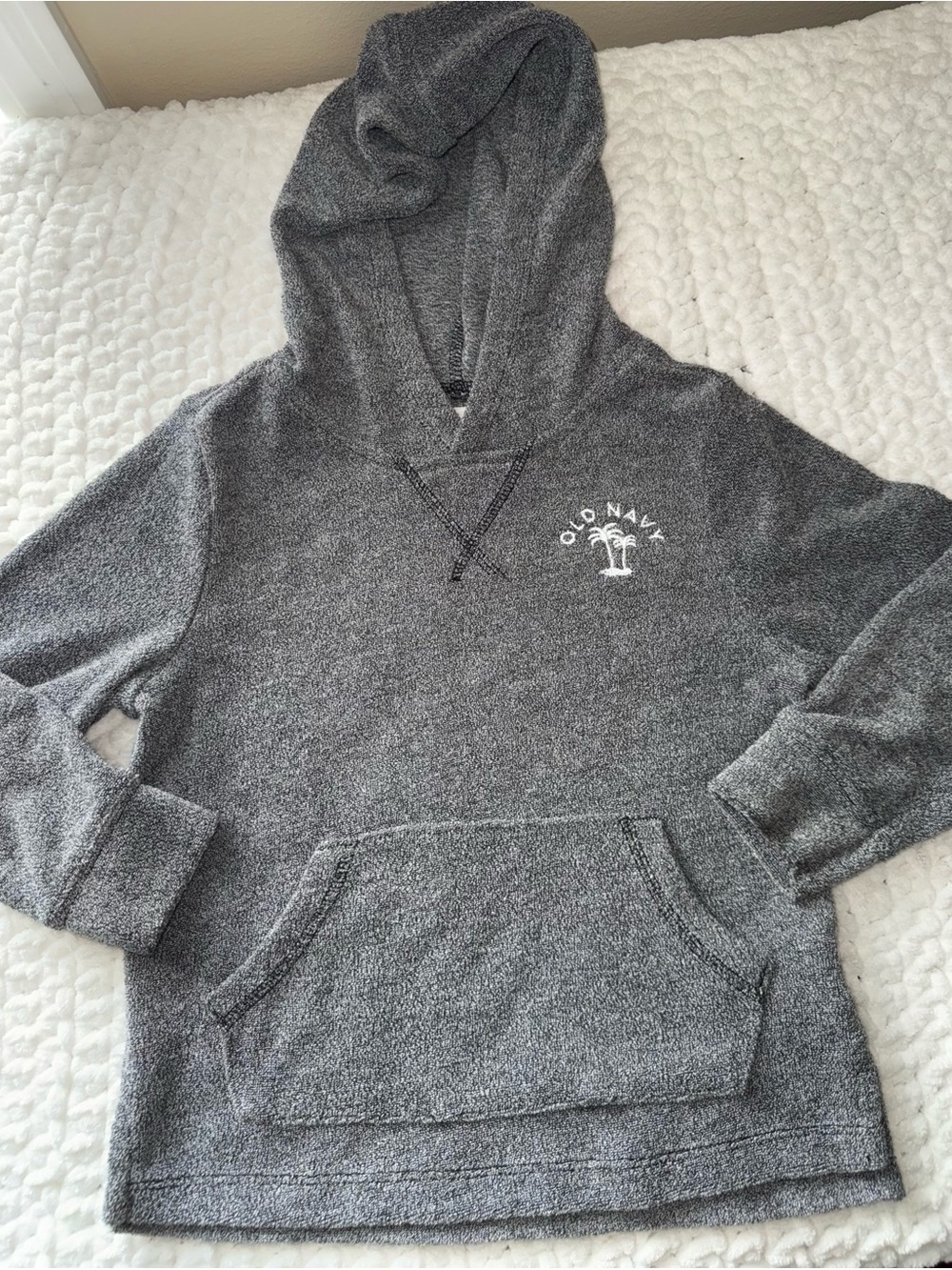 Old Navy kids Gray Hooded Sweater